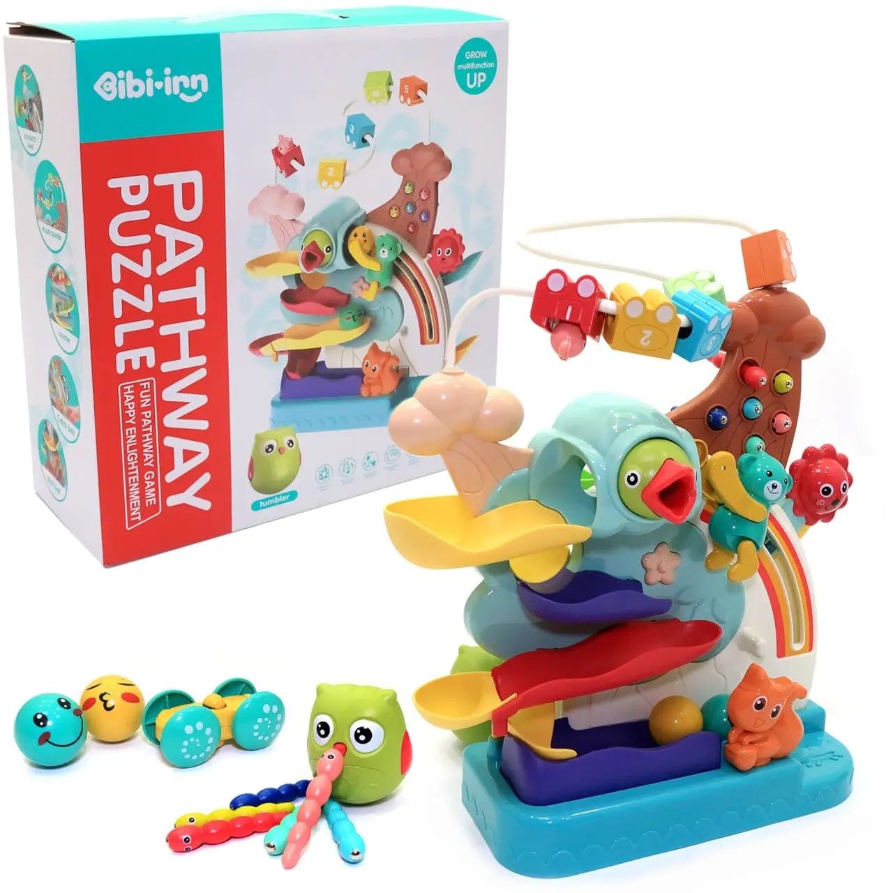 Розвиваюча  іграшка гірка пташенята у коробці 32*15*32см 688-34 Китай