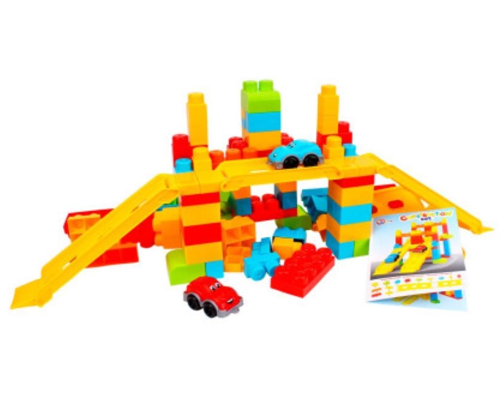 Конструктор 90ел 2машинки у  коробці 49*36*11см 6825 Технок