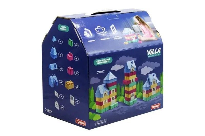 Конструктор Villa 86д у коробці 71627 юніка