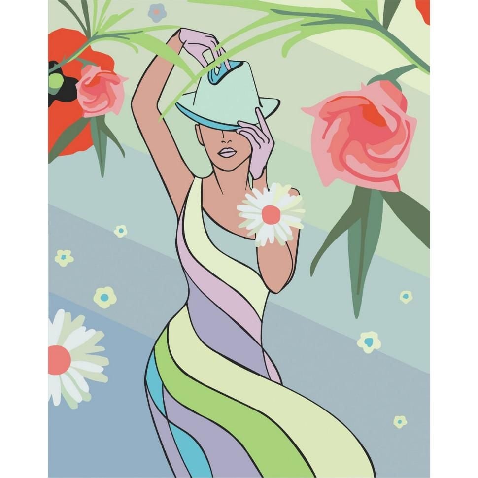 Картина по номерах 40*50см Грація фарби пензлики в термоплівці 10394-AC Art Craft