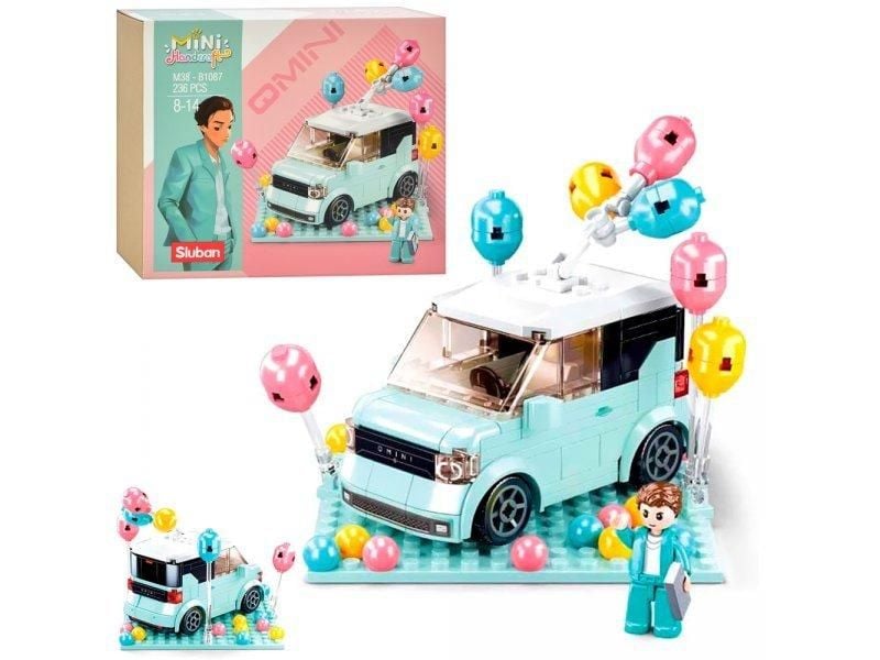 Конструктор 236д машина фігурка кульки в коробці M38-B1087 sluban