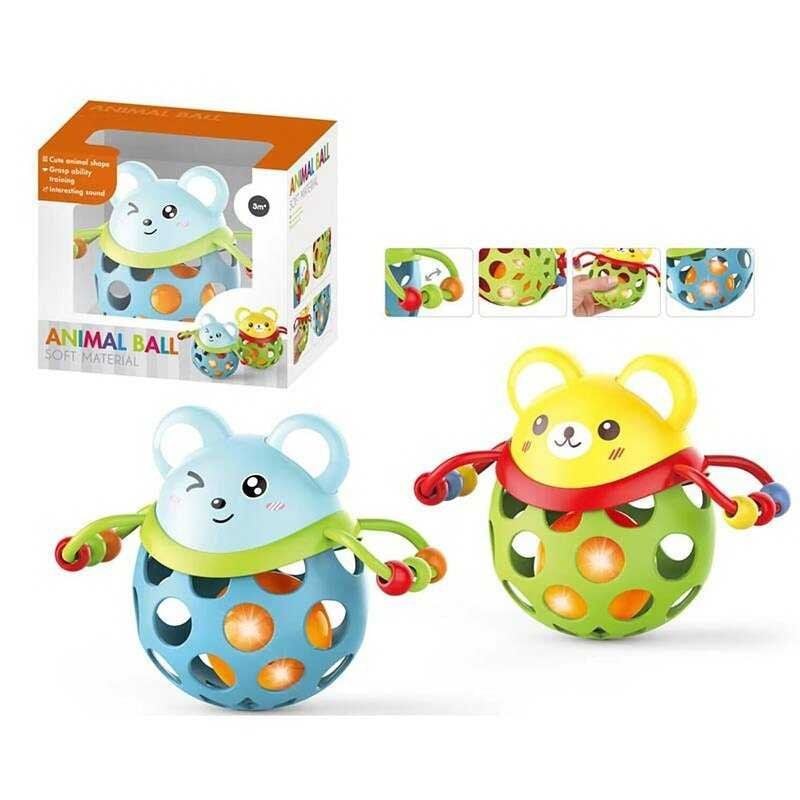 Брязкальце тваринка   Animal Ball звук світло коробка 16*11*13см N6040 Китай
