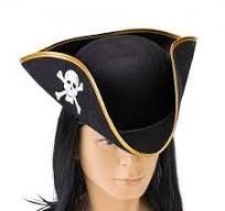 Шляпа пірата трткутна фетр дитяча S-339 Китай