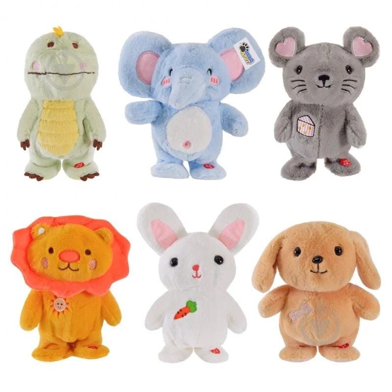 Повторюшка Тваринка ходить на батар 18см у пакеті K77401 Китай