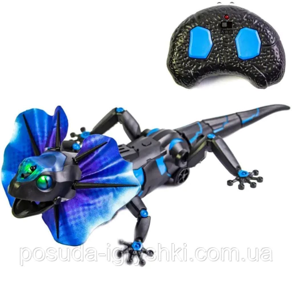 Ящірка на р/к 36см пульт світло на батар у коробці 39*12*25см 9918 Китай