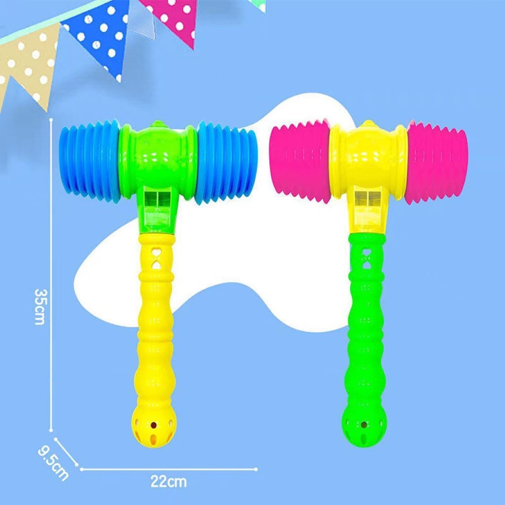 Молоток в сітці з пищалкою 35*20см 596-2 Toys