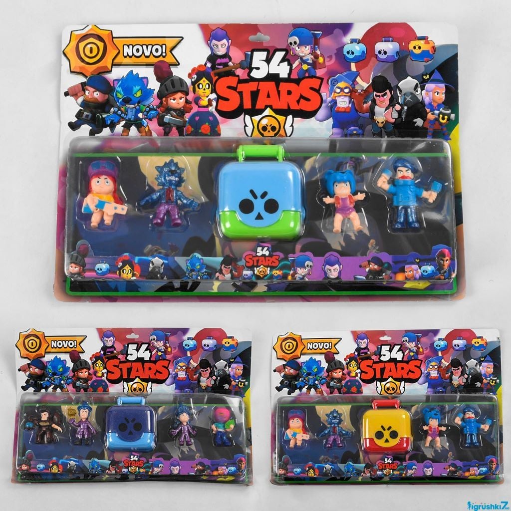 Герої Brawl Stars 4шт валіза планшет 40*27*4см 220862 Китай