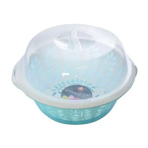 Миска сито  кришка пластик 30*12см N01549 Китай