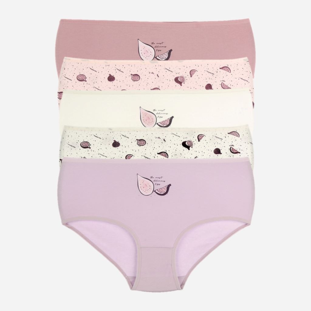 Труси для дівчинки плавками трикотаж з малюнком Інжир мікс кольорів 25711273B Donella XXLр