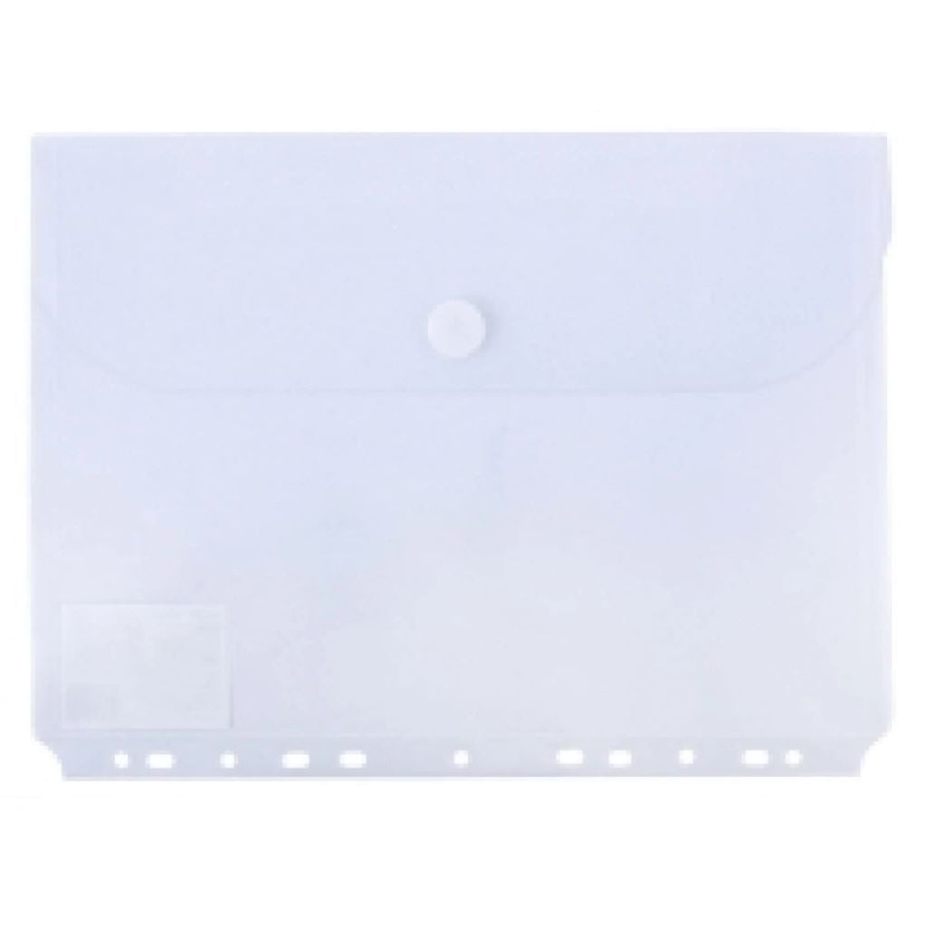 Папка-конверт А4 з пластику на липучці перфорація 31312 Econo mix