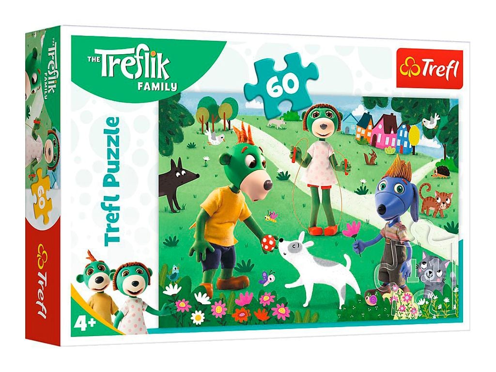 Пазли 60ел день Трефликів 33*22см у коробці 17377 Trefi