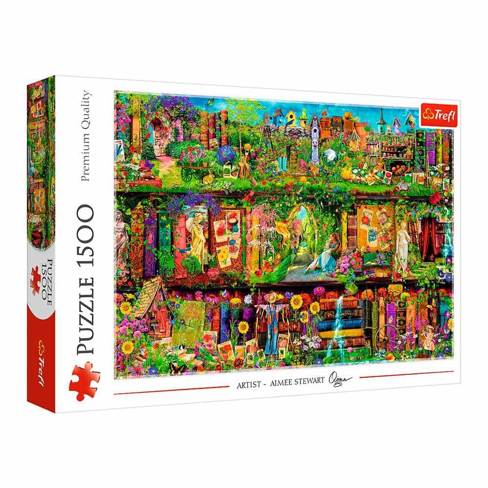 Пазли 1500ел Казкова книжкова шафа в коробці  85*58см 26165 Trefi