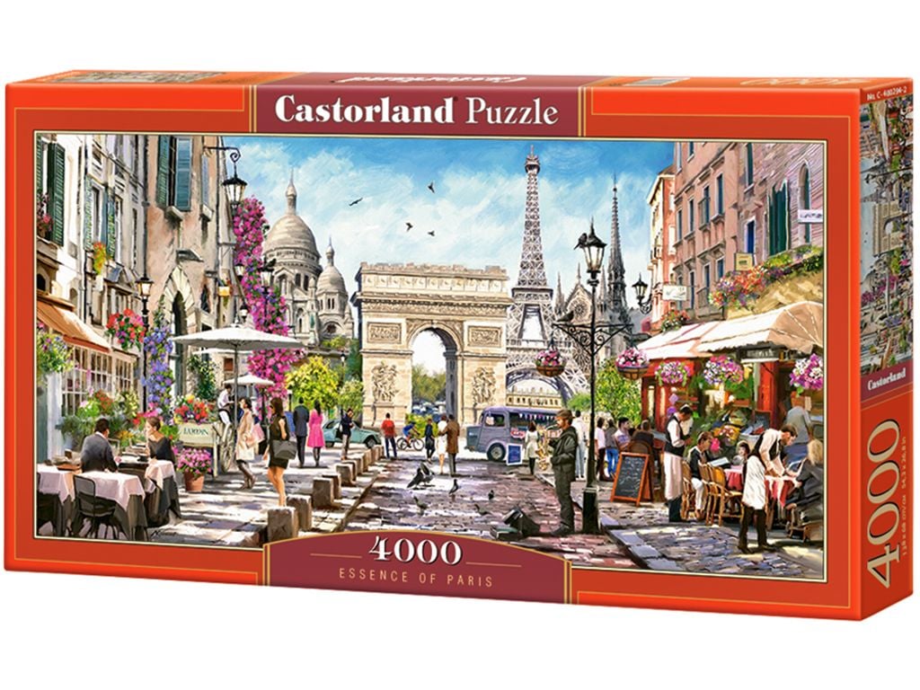 Пазли 4000ел Сутність Парижу 138*68см коробка 40*27*5,5см С-400294 Castorlend