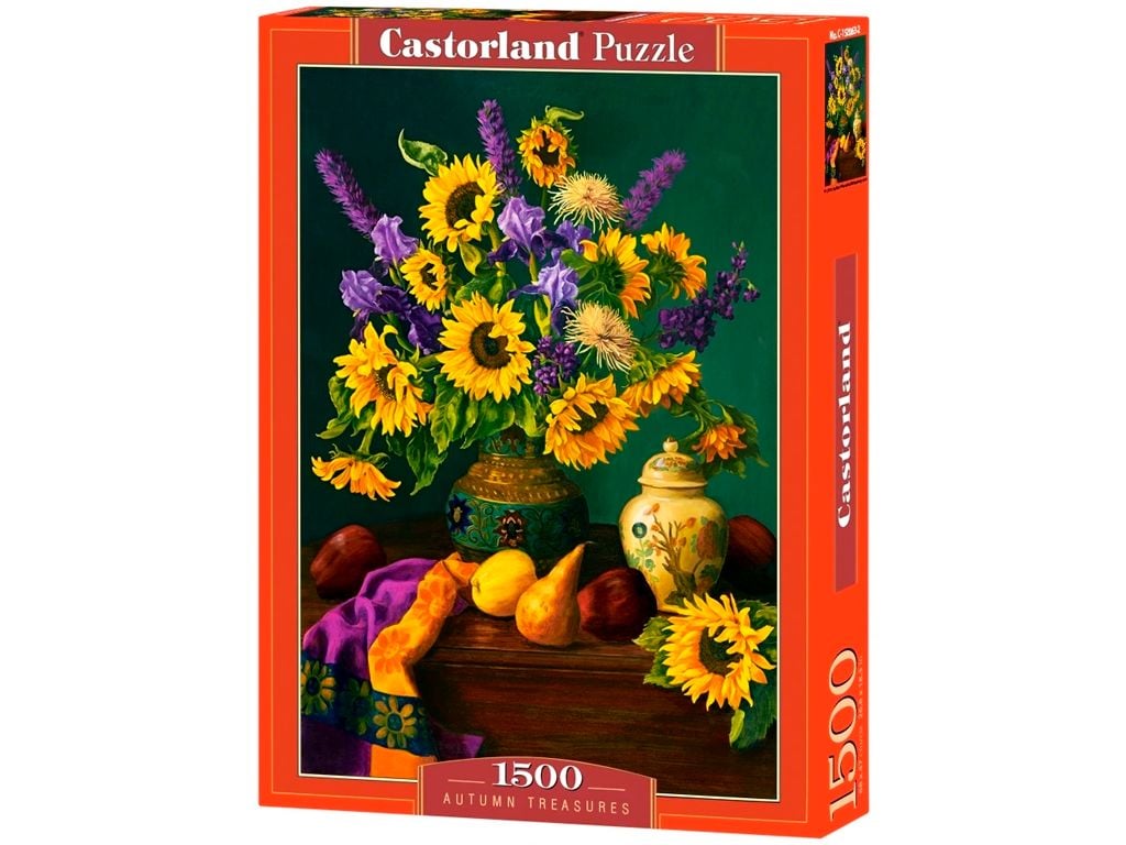 Пазли 1500ел Осінні скарби в коробці  68*47см С-152063 Castorlend
