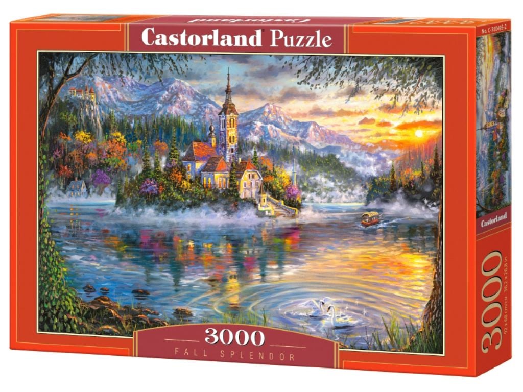 Пазли 3000ел Осінь 92*68см в коробці 38*27*5см C-300495 Castorlend