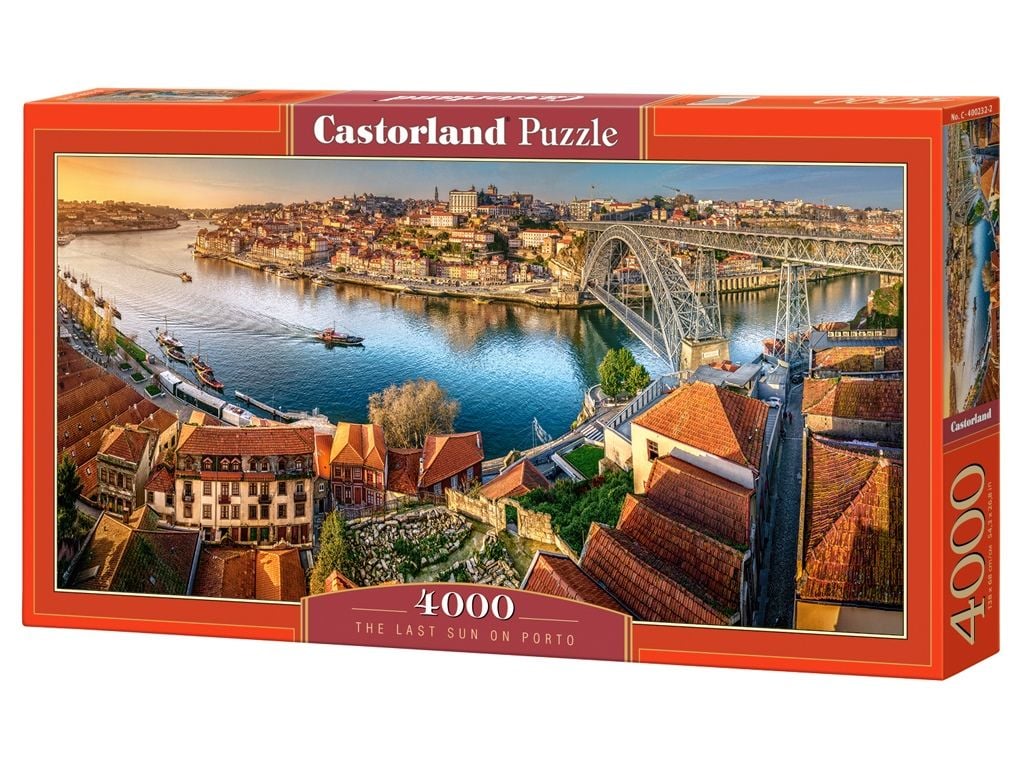 Пазли 4000ел Захід сонця в порту 138*68см коробка 40*27*5,5см С-400232 Castorlend