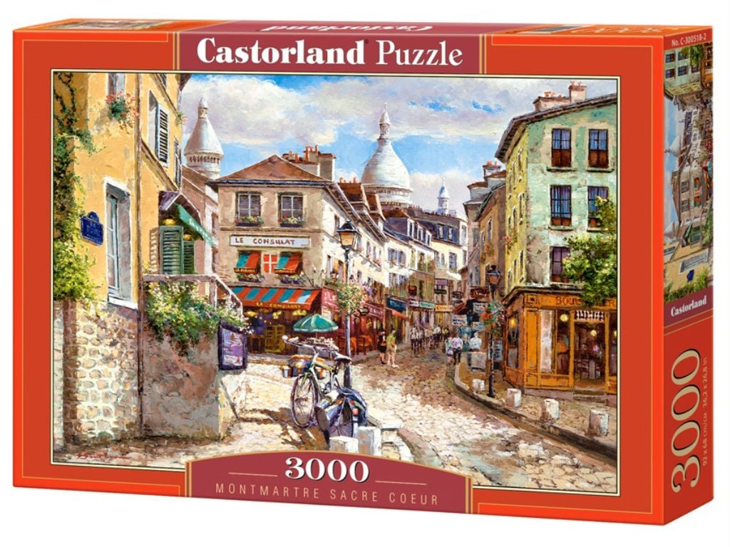 Пазли 3000ел Храм Сакре Кер Франція 92*68см в коробці 38*27*5см C-300518 Castorlend