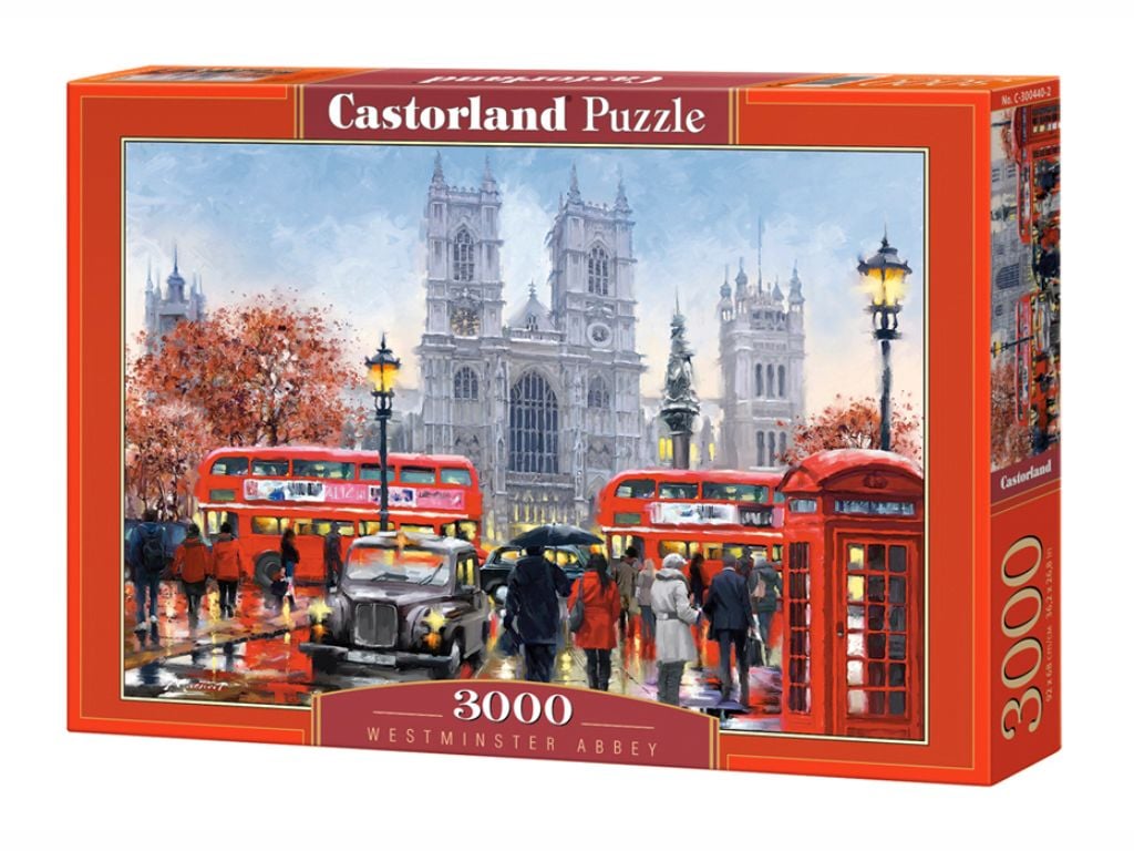 Пазли 3000ел Вестмінстерське абатство 92*68см в коробці 38*27*5см C-300440 Castorlend