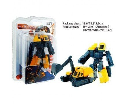 Трансформер  Спецтехніка в блістері 18*13*5см E2015-01 Китай