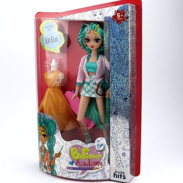 Лялька Kids hits модна академія Kelia одяг аксесуари у коробці 37*25,5*7см KH25/05 Китай