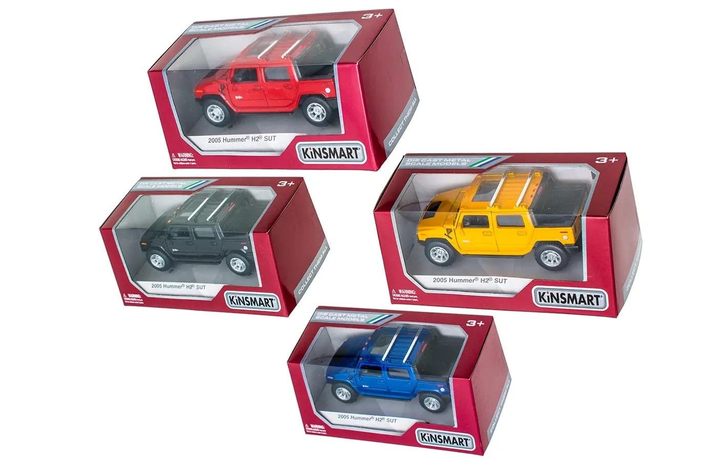 Машина металева 2005 HUMMER H2 SUT в коробці 16*8*7см KT5097W kinsmart