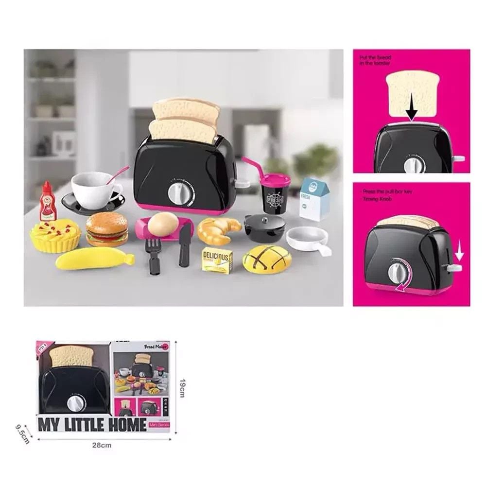 Тостер на бат звук світло аксесуари в коробці 28*10*18см A1010-2 Китай