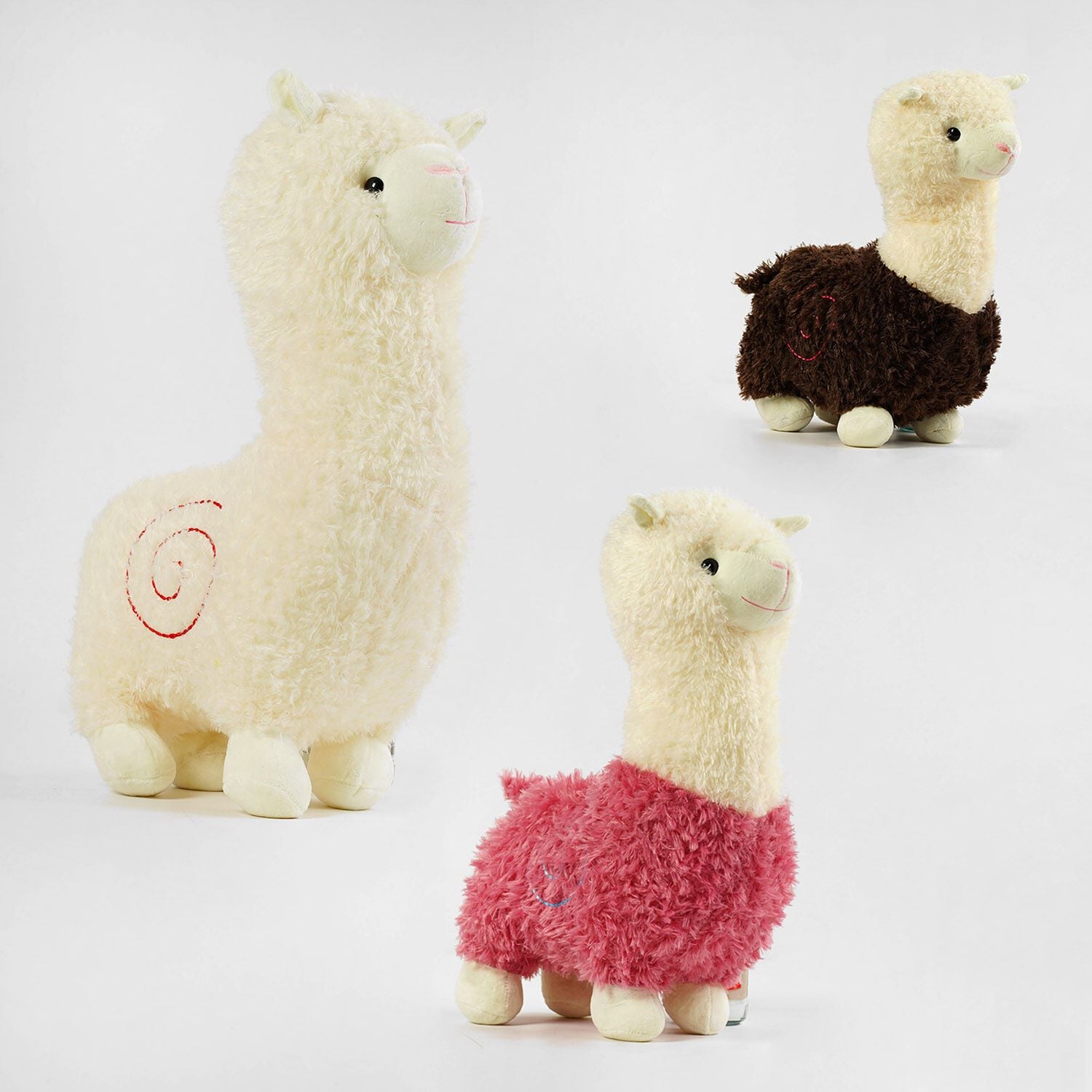 М'яка іграшка Альпака 53см хутро M14764 Китай