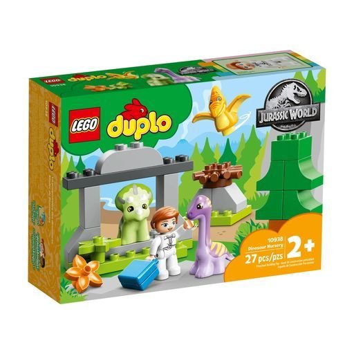 Конструктор LEGO  DUPLO 27ел Ясла для динозаврів у коробці 26*7*19cm 10938 LEGO