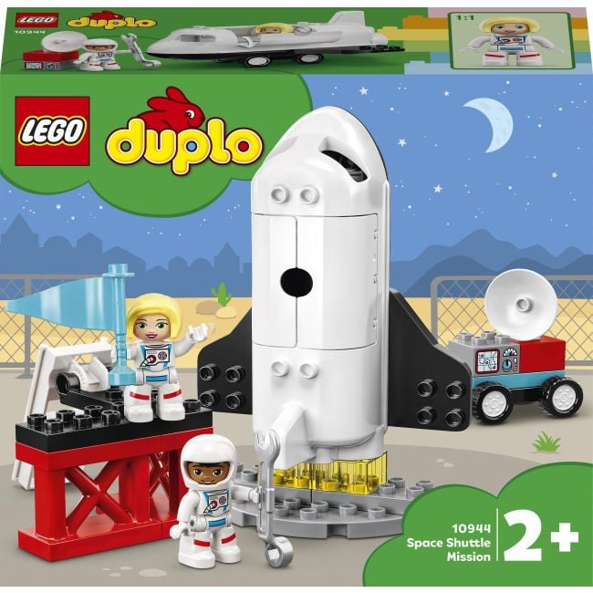 Конструктор LEGO  DUPLO 23ел Місія на космічному шатлі у коробці 2810*26cm 10944 LEGO
