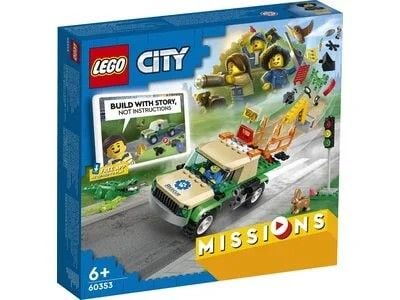 Конструктор 246ел Cyti Місії порятунку диких тварин коробка 28* 6* 26см 60353 LEGO