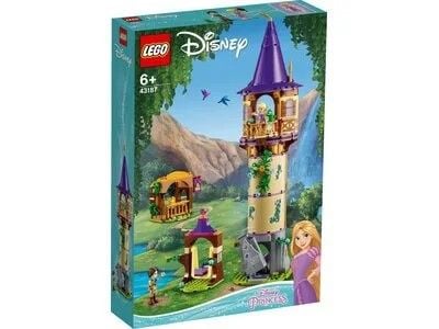 Конструктор 369ел Disney Вежа Рапунцель коробка 38*7*26cm 43187 LEGO