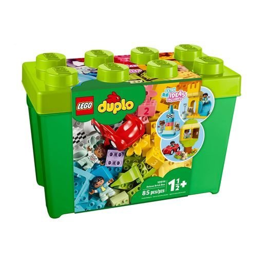 Конструктор LEGO  DUPLO 85д для творчого конструювання  пластик коробка 35*17*24cm 10914 LEGO