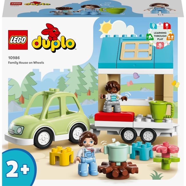 Конструктор LEGO DUPLO Town 31д  Сімейний будинок на колесах  коробка 28*11*26см 10986 LEGO