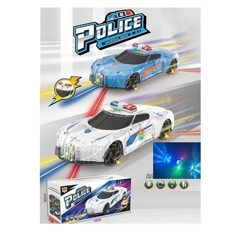 Машина на бат Поліція звук світло у  коробці 18,5*8,5*5,5см 31338H4 Китай