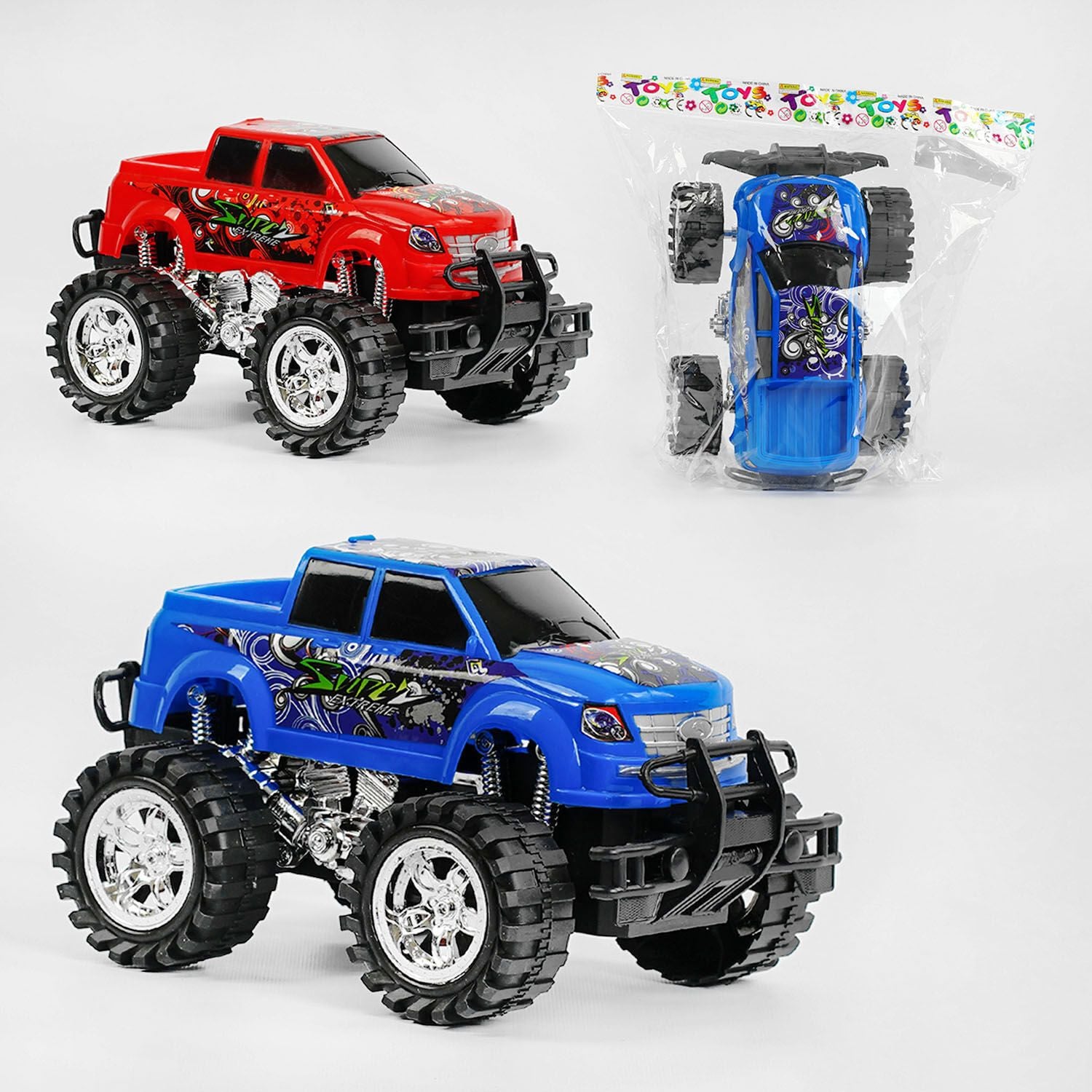 Машина  Джип пластик інерція в пакеті 26*17*18см 6668-5G Китай