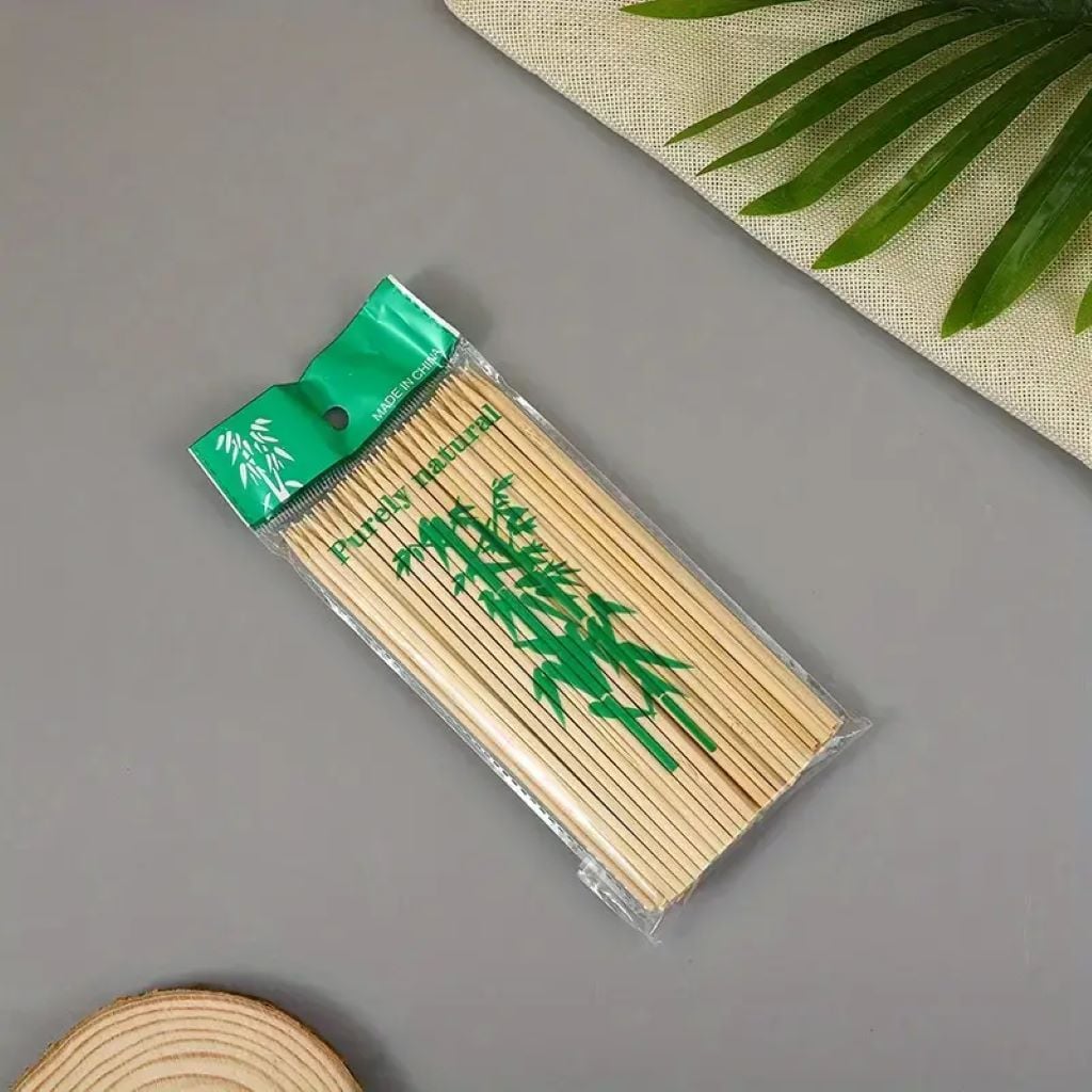 Шпажки бамбукові 25см набір в пакеті 90701 Китай