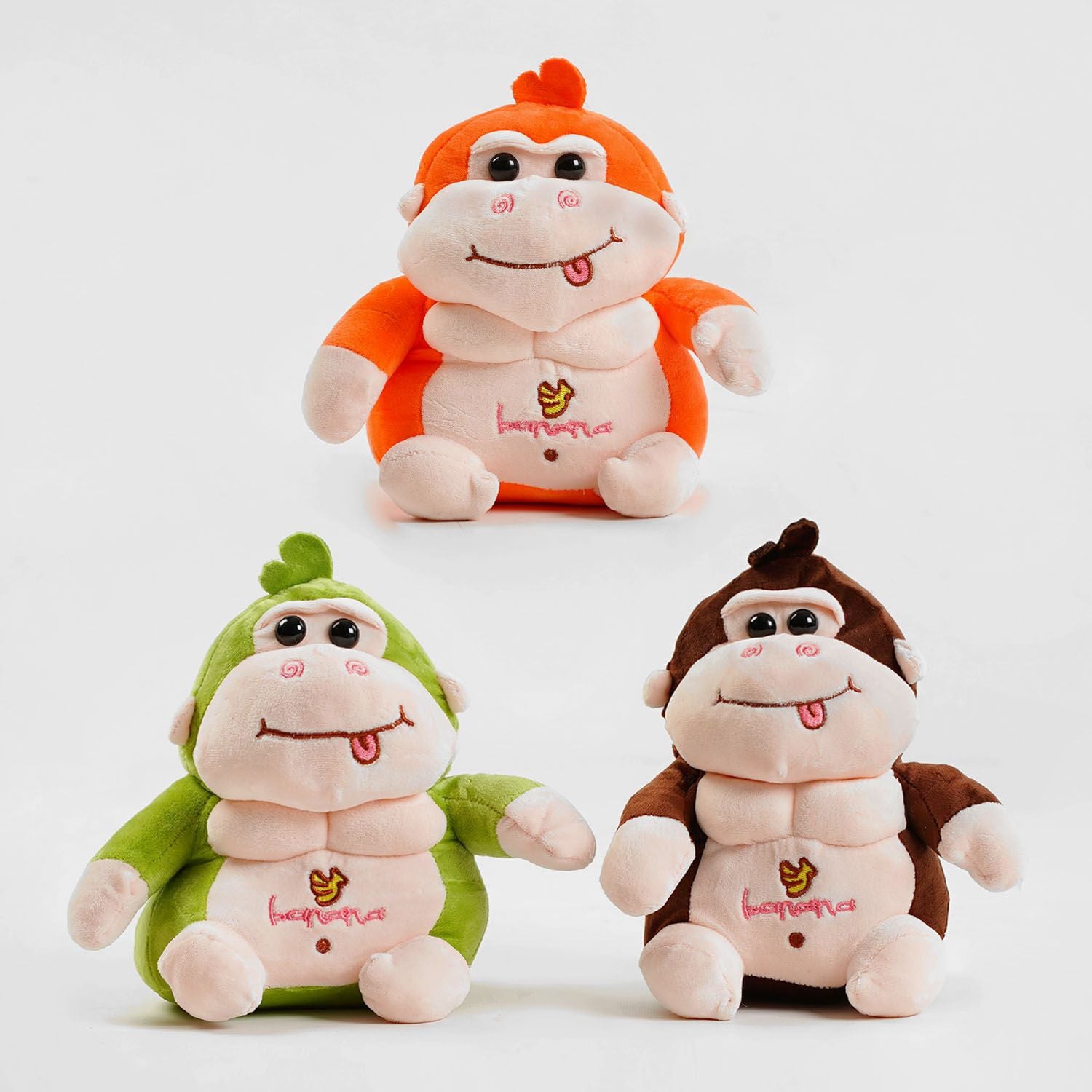 М’яка іграшка Мавпочка 25см плюш мікс кольорів M14643 Китай