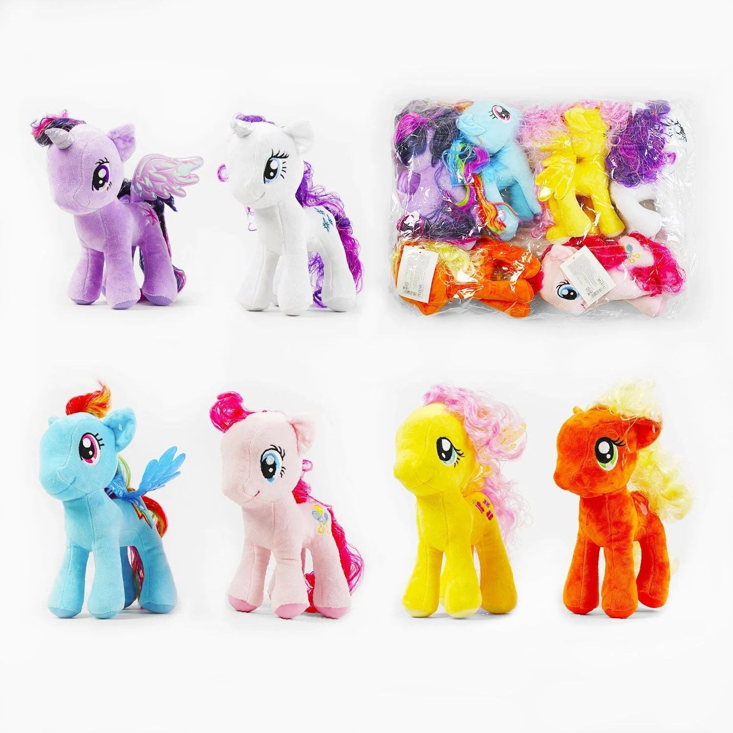 М'яка іграшка казкове Поні 27 см мікс видів M14742 Китай