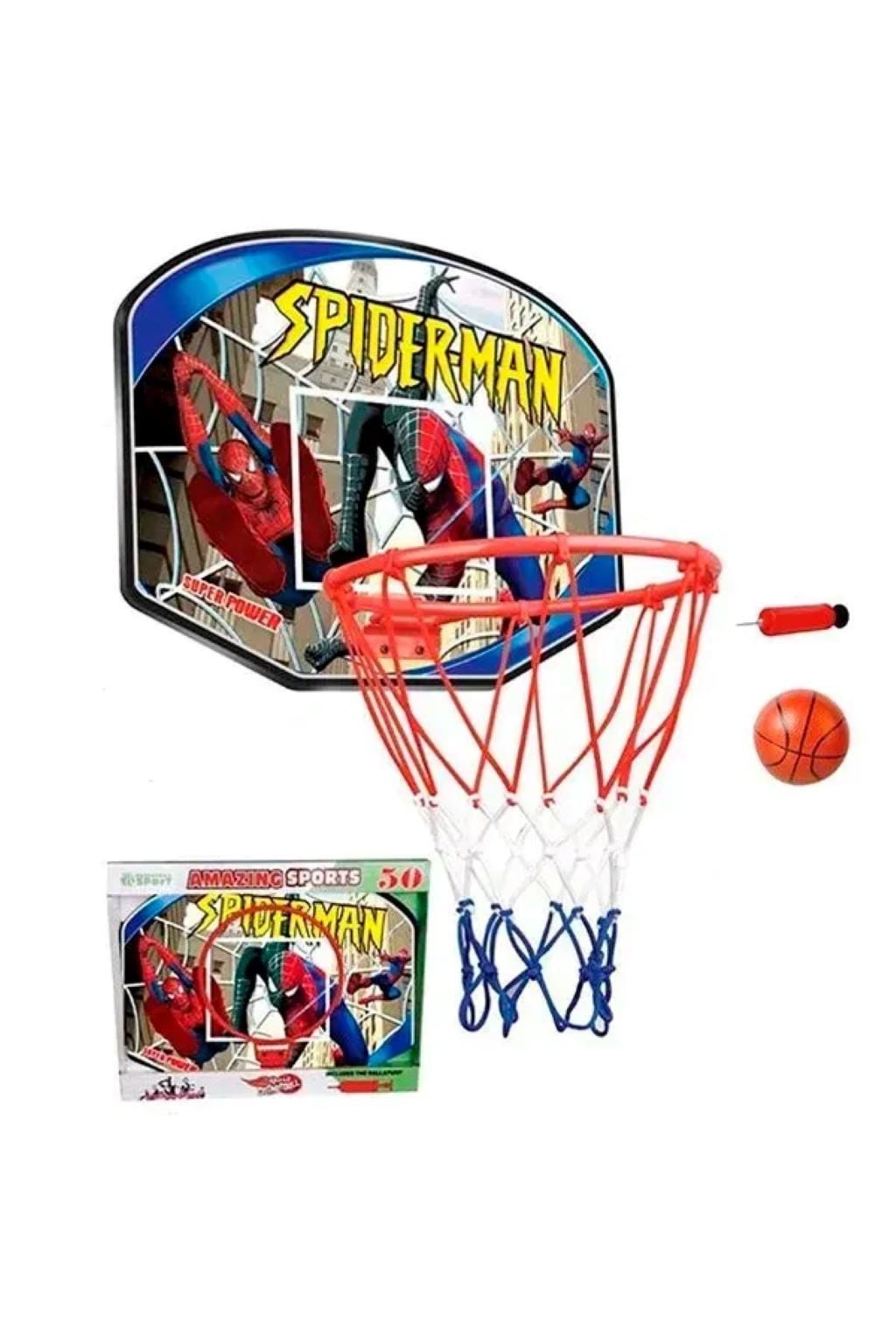 Баскетбол кільце металеве настінне м'яч насос коробка 48*41*4см CX50-8 Китай