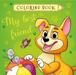 Розмальовка COLORING BOOK  21*16см мікс видіву твердій палітурці 93033 манго