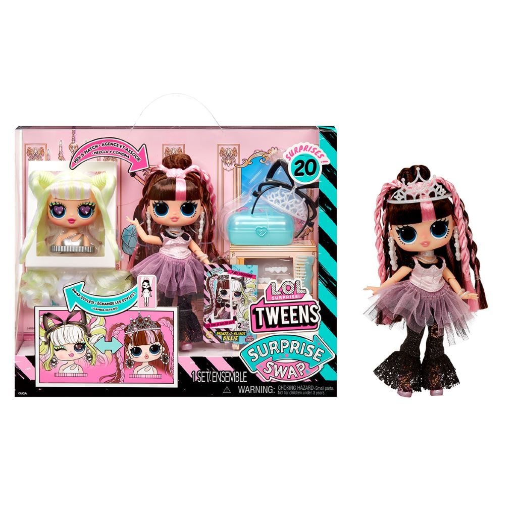 Ігровий набір з лялькою L.O.L. Surprise! Tweens серії Surprise Swap – Біллі Блонд  коробка 30*25*6,5см 591740 kiddisvit