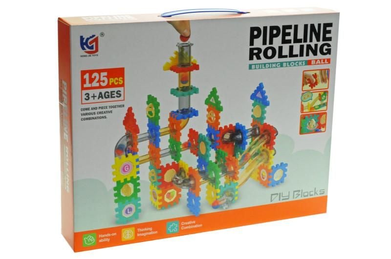 Конструктор 125д Трек кулькопад коробка 46*33*6см E040 Китай