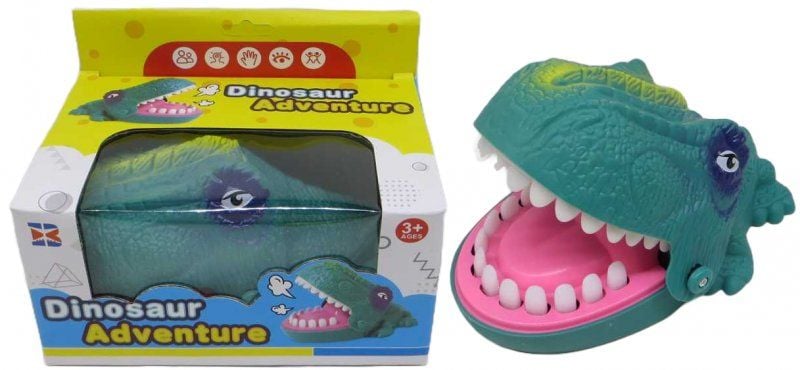 Гра  зубастий динозавр 16см коробка 16*10*8см 48668 Китай