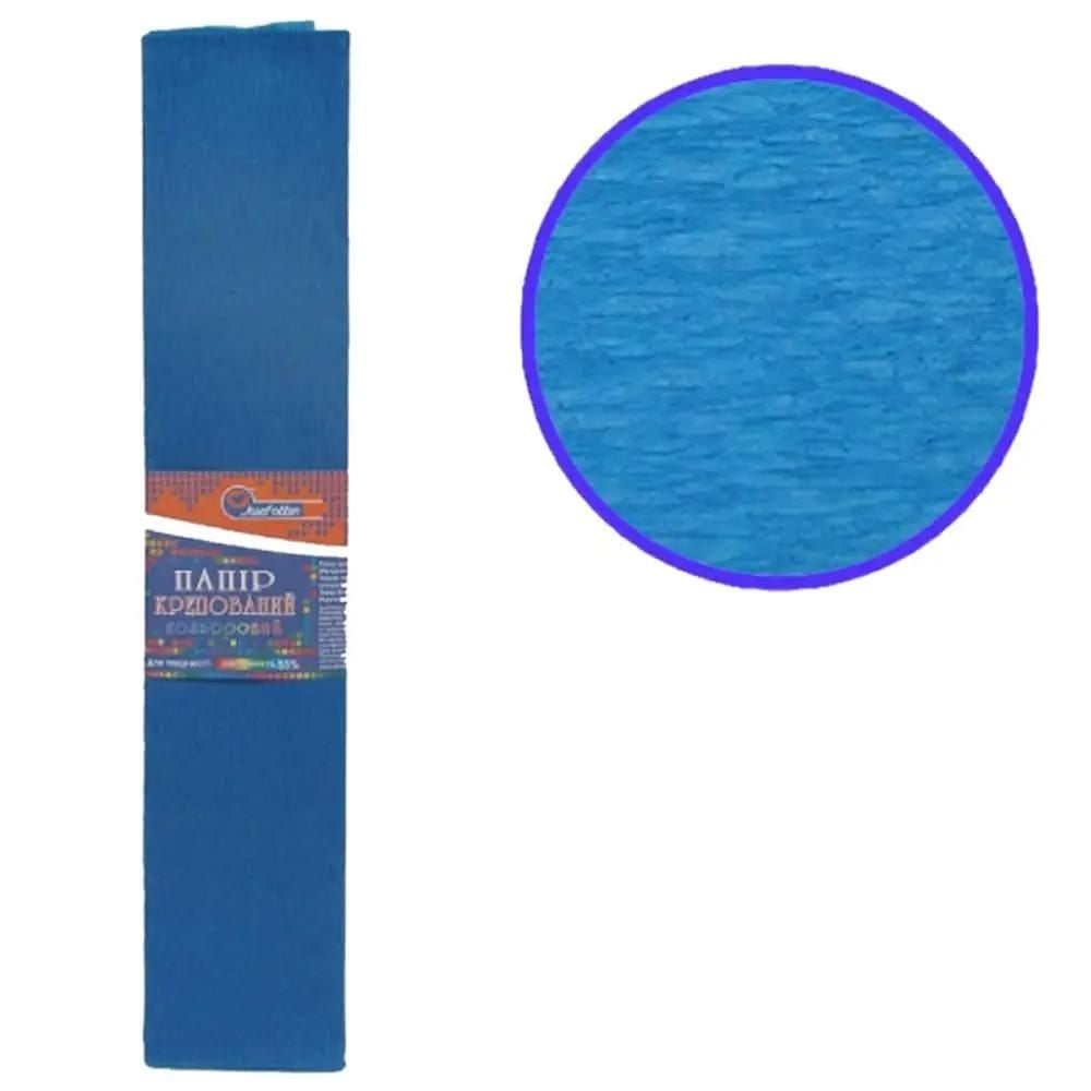 Папір крепований 110%  синій 50,0г\м 50*200см KRH110-8042 Josefotten
