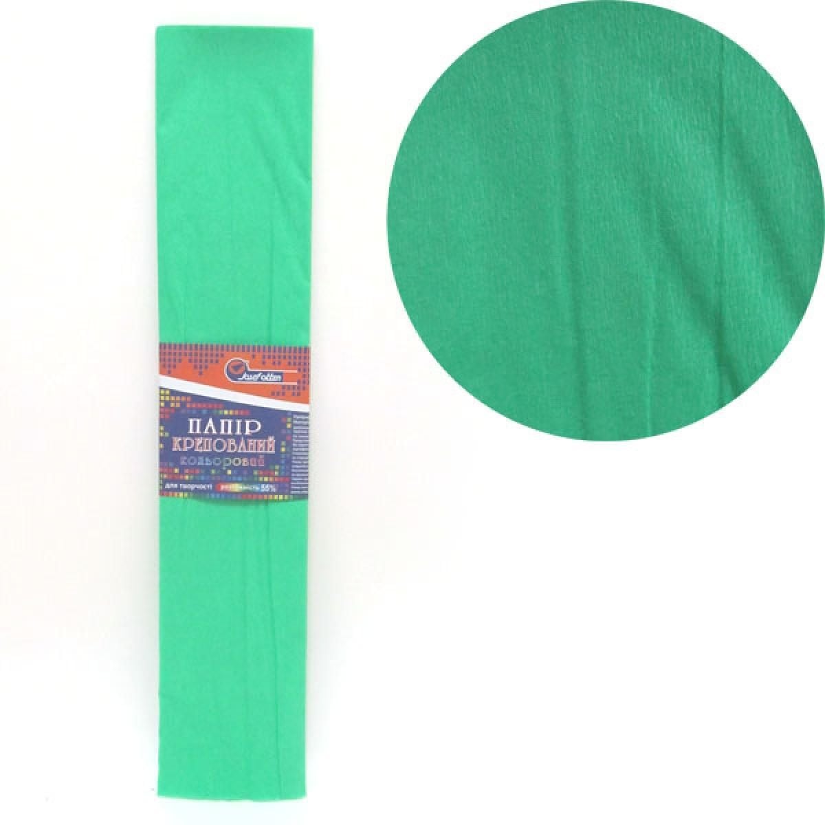 Папір крепований 110% салатний 20,0г\м 50*200см у пакеті KR110-8034 Josefotten