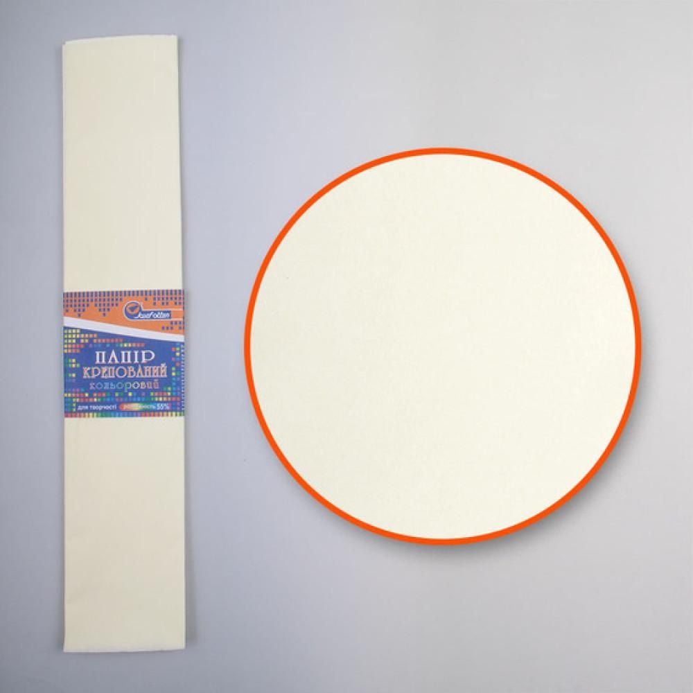 Папір крепований 110% блідо-жовтий 20,0г/м 50*200см у пакеті KR110-8003 Josefotten