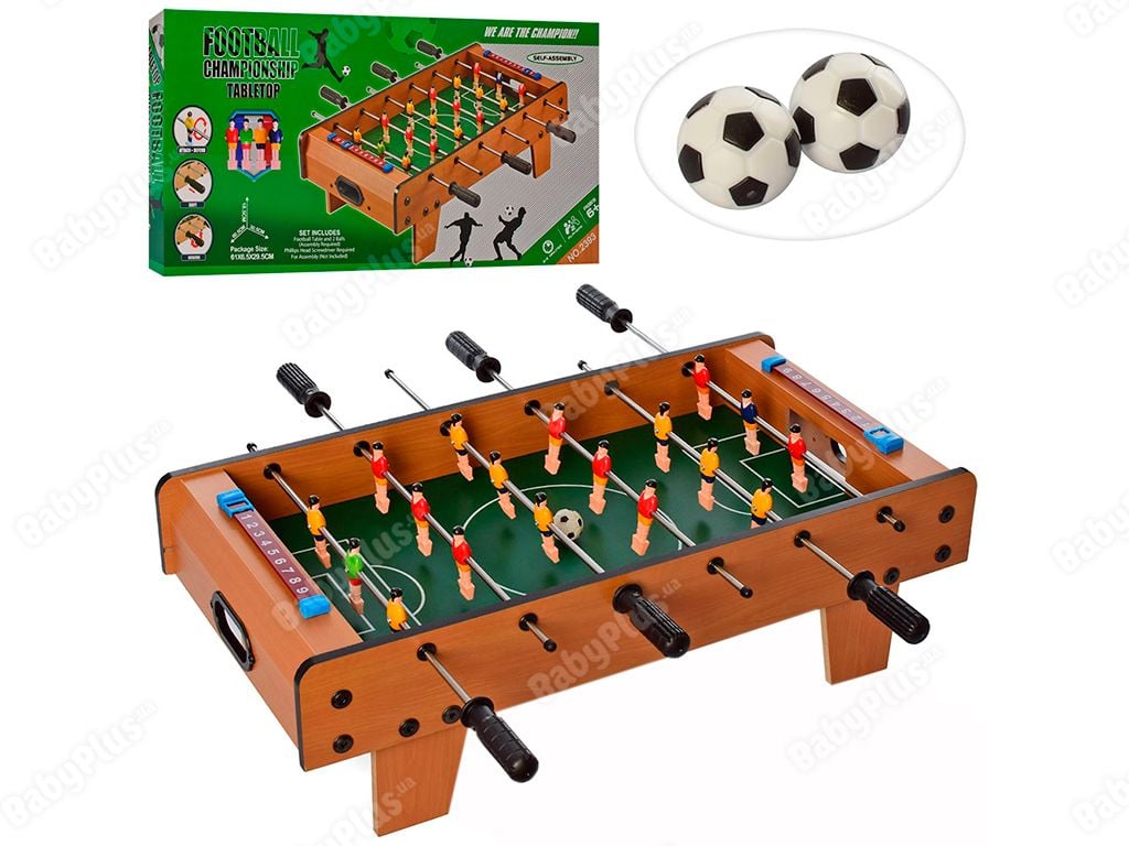 Футбол настільний на штангах  Football Champions в коробці 61*30*6,5см 2393 Китай