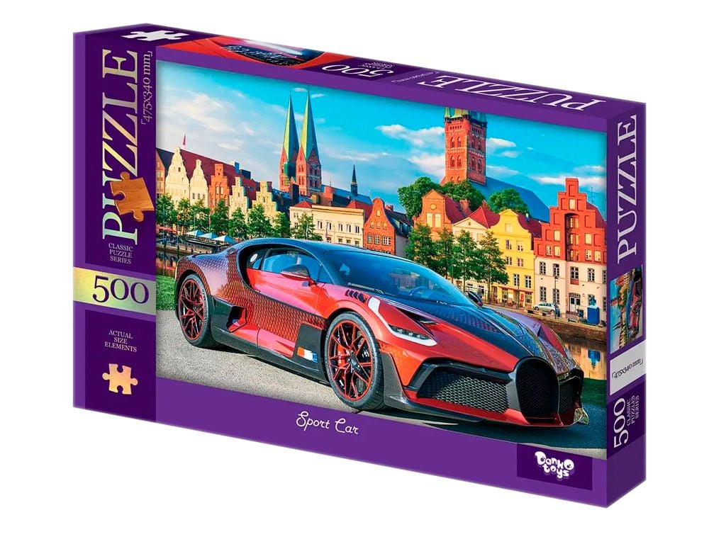 Пазли 500д Sport Car 475*340 коробка 35*24*3см C500-15-02 danko toys