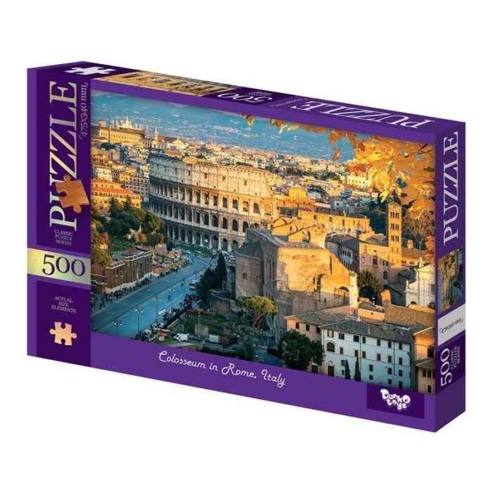 Пазли 500д Lolosseum in Rome Itali 475*340 коробка 35*24*3см C500-15-03 danko toys