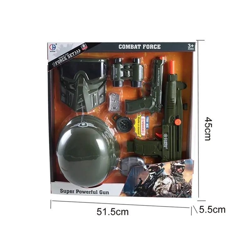 Набір військовий зброя та аксесуари в коробці 51*45*5,5см CH850A-4 Китай